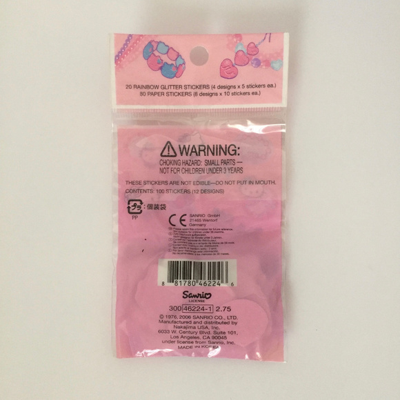 HELLO KITTY  100 Stickers   (2006) Collectors - Picture 7 of 7